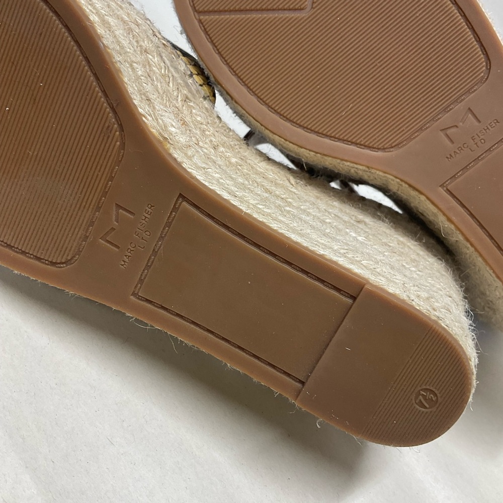 Marc Fisher LTD Women's Lalida Espadrille Wedge Sandals Size 7.5 - Picture 15 of 15
